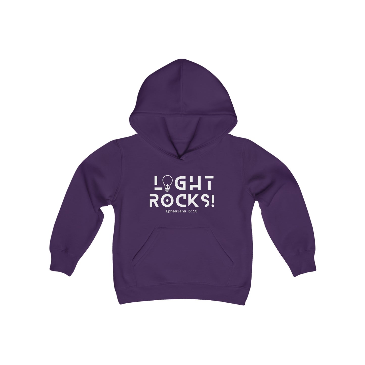 Youth Light Rocks Hooded Sweatshirt