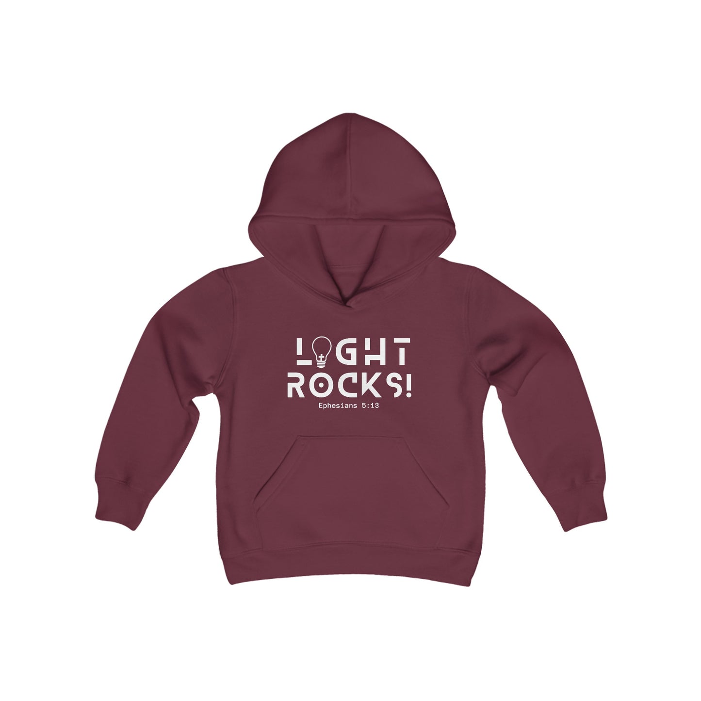 Youth Light Rocks Hooded Sweatshirt