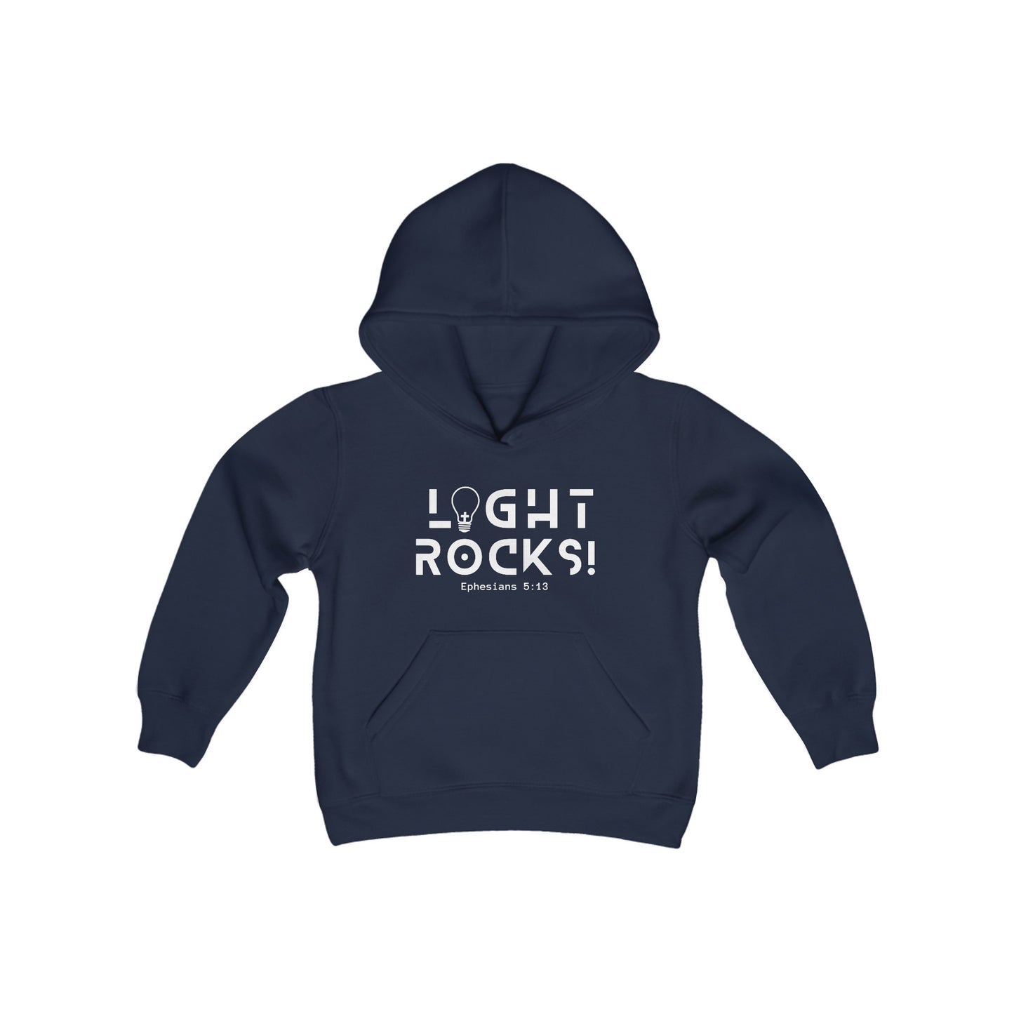Youth Light Rocks Hooded Sweatshirt