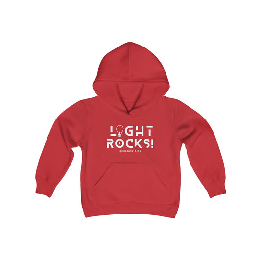 Youth Light Rocks Hooded Sweatshirt